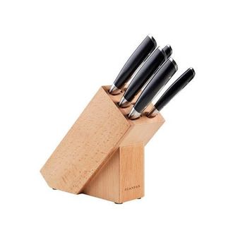 Scanpan Classic 6-Piece Knife Block Set in Black at Nordstrom