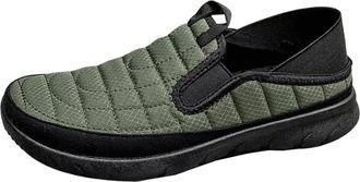 Generic Shoe Last One Shoe for Two Uses Unisex Lazy for Men Shoes for Men Wide Width (Green, 4.5)