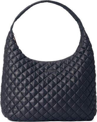 MZ Wallace Large Metro Shoulder Bag in Black at Nordstrom