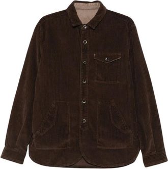 Nine In The Morning Co 165 BOB Shirt - Heren - Casual Overhemden - Bruin - M - Overhemden