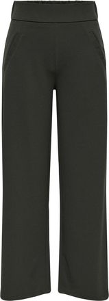 Jacqueline de Yong Womens Jdylouisville Catia Life Wd PNT JRS Noos Trousers with High Waistband and Wide Leg, Peat, L / 32L