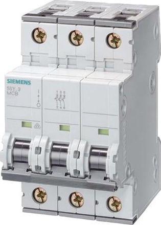 SIEMENS Interruptor Autom&aacute;tico 400v 10ka, 3 Polos, B, 32a, T=70mm, 5sy43326