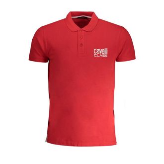 Cavalli Cotton Men Polo Mens Shirt