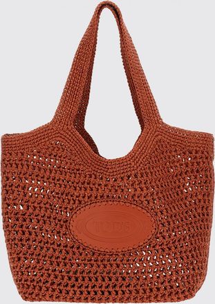 Tod's Borsa shopping in rafia crochet