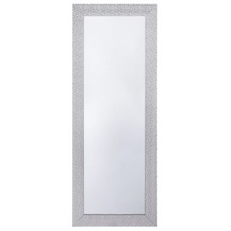 Beliani Beliani - Espejo De Pared Plateado 50 X 130 Cm Vertical Sal&oacute;n Dormitorio Acabado Elegante Mervent