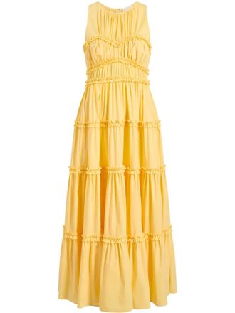 Cinq à Sept Sirrina midi dress - Yellow
