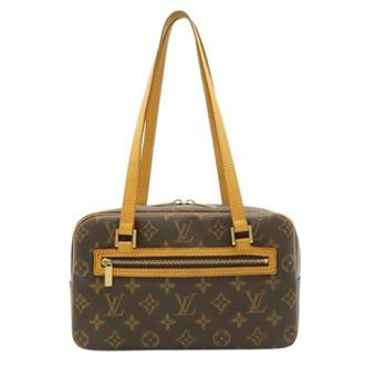 Louis Vuitton Pre-owned Shoulder Bags, female, Brown, Size: ONE SIZE Pre-owned Monogram Cite MM Shoulder Bag