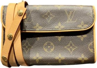 Louis Vuitton Pre-owned Fanny pack - Dames - Vintage Heuptassen - Bruin - ONE Size - Vintage