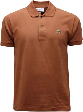 Lacoste L.12.12 Classic Fit Shirt - Heren - Polos - Bruin - 2XL - Tops