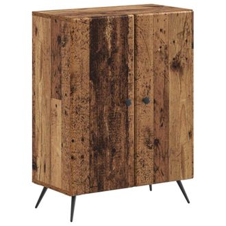 vidaXL Armario De Almacenamiento Para Ba&ntilde;o Breda Madera Envejecida Vidaxl