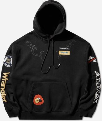 Wrangler Men s Avirex Hoodie Black