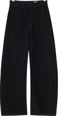 Christophe Lemaire High-waisted Curved Jeans