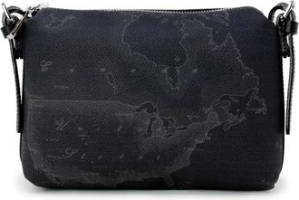 Alviero Martini 1A Classe Geo Mini Crossbody Bag - Dames - Schoudertassen - Zwart - ONE Size - Katoen - Tassen