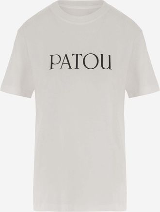 Patou Baumwoll-T-Shirt mit Logo