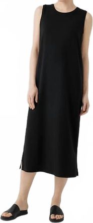 Eileen Fisher Sleeveless Mini Dress In Black