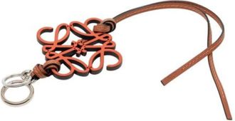 Loewe Pre-owned Accessories, female, Brown, Size: ONE SIZE Pre-owned Canvas Key-holder