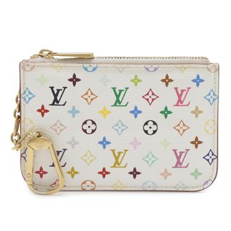 Louis Vuitton Monogram Multicolore Blanc Multi-Color White Monogram Multicolore Coin Purse/Coin Case (Pre-Owned)