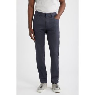 Brax Chuck Hi Flex Fancy Modern Fit Five-Pocket Pants in Navy at Nordstrom, Size 42 X 34