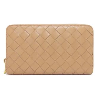 Bottega Veneta Pre-owned Wallets, female, Beige, Size: ONE SIZE Pre-owned Leather wallets
