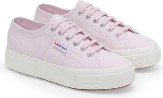 Superga Dames/Dames 2740 Veterschoenen (Violet/Avorio)