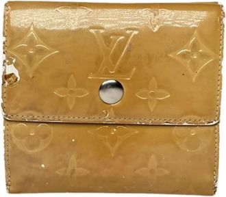 Louis Vuitton Pre-owned Koala Portemonnee - Dames - Vintage Accessoires - Geel - ONE Size - Leer - Vintage