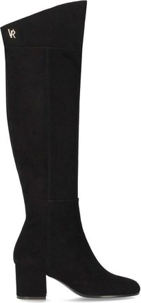 Via Roma 15 STIVALE ALTO CON TACCO VR SU&Egrave;DE NERO VIA ROMA 15