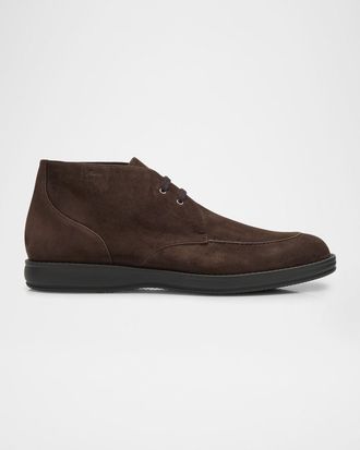 Brioni Men & apos;s Journey Suede Desert Boots