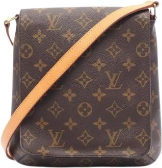 Louis Vuitton Pre-owned Cross Body Bags, female, Brown, Size: ONE SIZE Pre-owned Canvas louis-vuitton-bags