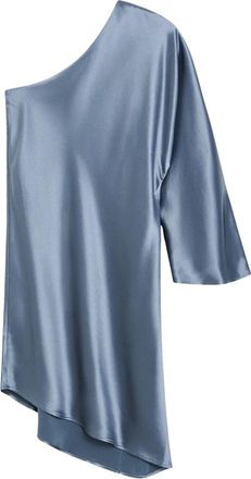 By Malene Birger Alvana Dress - Dames - Feestkleedjes - Grijs - S - Polyester - Kleedjes