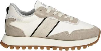 GANT Caffay Sneakers - Dames - Sneakers - Beige - 36 EU - Leer - Schoenen