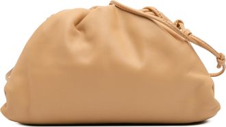 Bottega Veneta Pre-owned Womens The Pouch Leather Clutch - Tan - One Size
