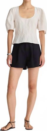 Apiece Apart Bari Short In Black