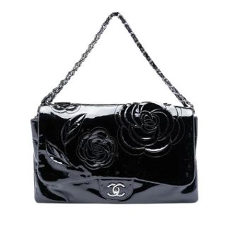 Chanel Pre-owned Flap Schoudertas - Dames - Pre-owned - Zwart - Maat: ONE Size Leer