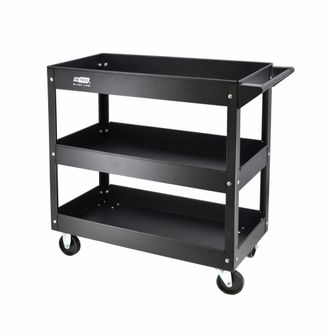 OEM Carro De Taller Awtools, Metalizado, 3 Niveles, Ideal Para Organizar Herramientas Y Accesorios, Dise&ntilde;o Robusto, Compacto, Alta Capacidad De Almacenaje