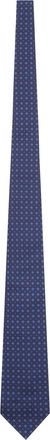 Kiton FABRIC TIE WITH MICRO GEOMETRIC PATTERN - Kiton - Man