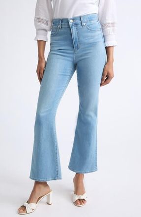 Veronica Beard Carson High Rise Ankle Jeans in Big Splash Light at Nordstrom, Size 30