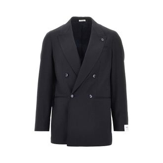 Breras Milano Arezzo wool double-breasted jacket Man 46