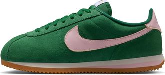 Nike Womens Cortez Shoes in Green | IB1857-301