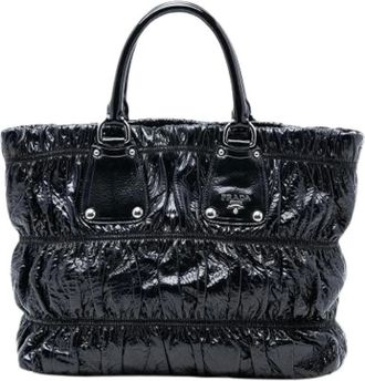 Prada Pre-owned Handbags, female, Black, Size: ONE SIZE Pre-owned Vintage Handbag