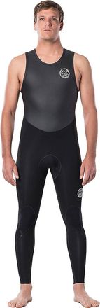 Rip Curl Dawn Patrol Long John Neoprenanzug schwarz