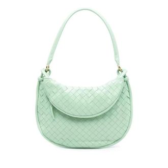 Bottega Veneta Pre-owned Shoulder Bags, female, Green, Size: ONE SIZE Pre-owned Shoulder Bag