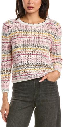 Nic+Zoe Nic & Zoe Petite M&eacute;lange Mix Sweater