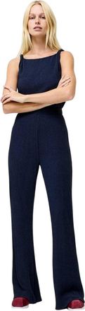 French Connection Meera-broek met wijde pijpen voor dames (Blauw)