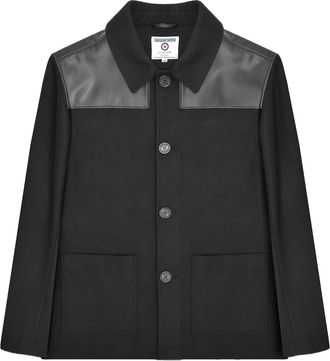 Lambretta Mens Donkey Jacket (Black) - Size X-Large