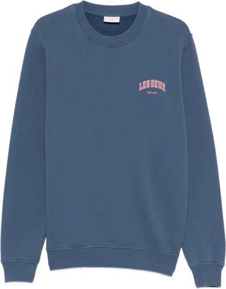 Les Deux Hombre, Sudaderas, Azul, Talla: S