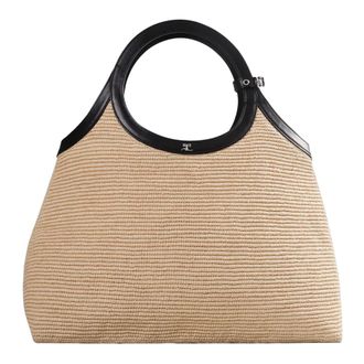 Courr&egrave;ges Tassen, Dames, Beige, ONE Size, Bag Natural
