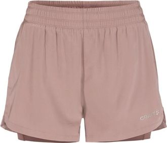 Craft Adv Essence 2-in-1 Shorts 2 Laufshorts f&uuml;r Damen | braun