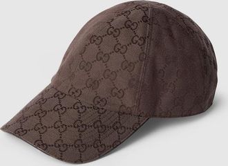 Gucci GG Cotton Canvas Baseball Hat, Brown