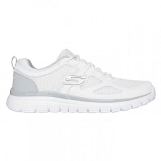 Skechers Heren Burns Agoura Trubuck Leren Trainers (Wit)