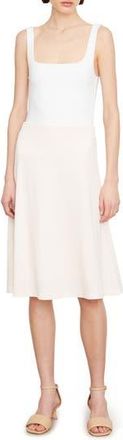 Vince Crepe Skirt in Bone at Nordstrom Rack, Size Xx-Small